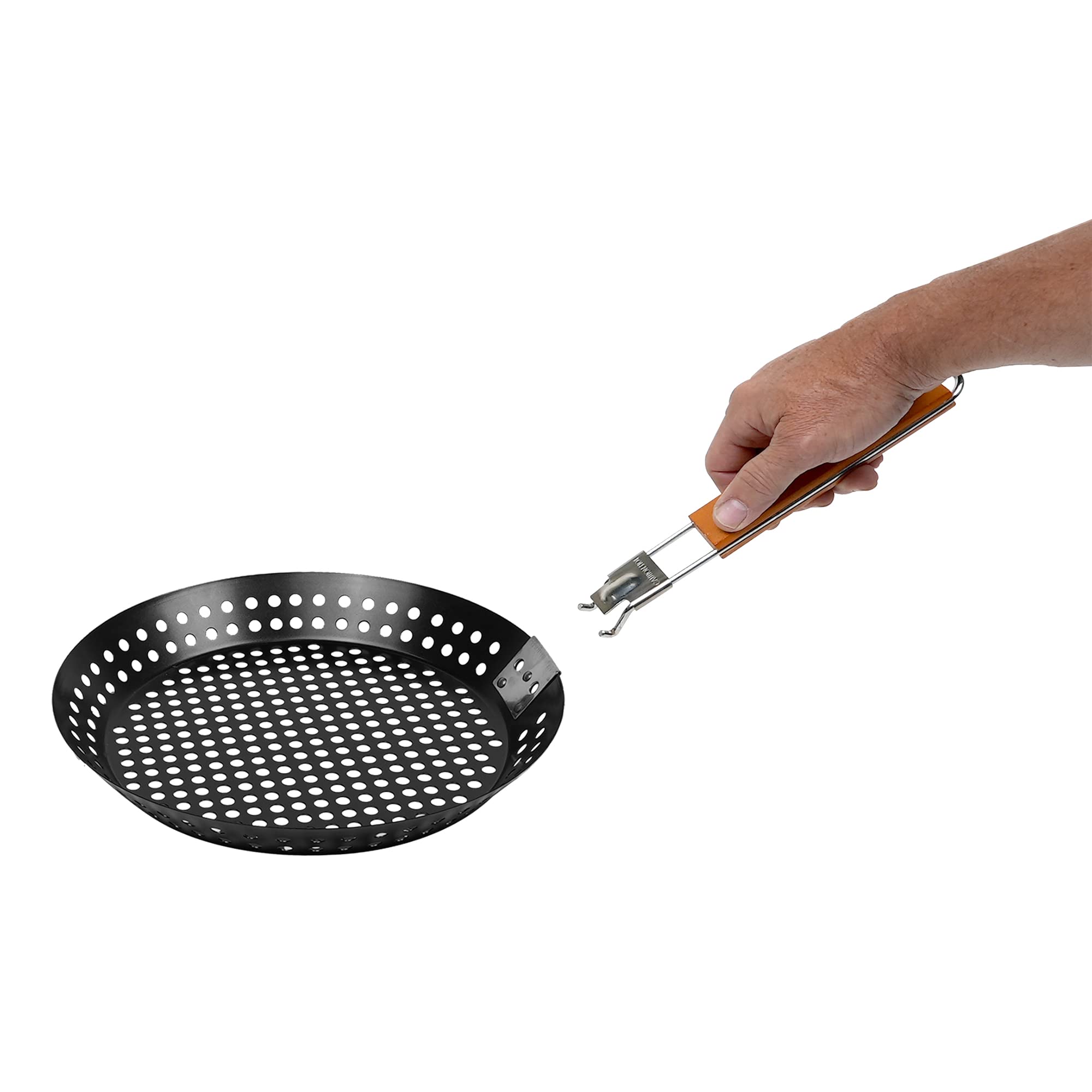 Mr Bar-B-Q fits most grills for versatile indoor and outdoor cooking