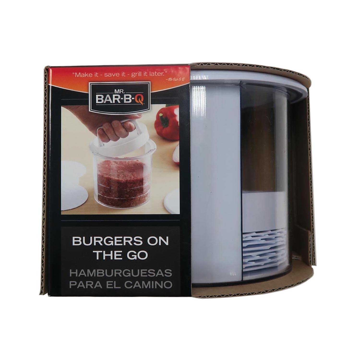 Mr. Bar-B-Q hamburger press patty maker for consistent burger patties
