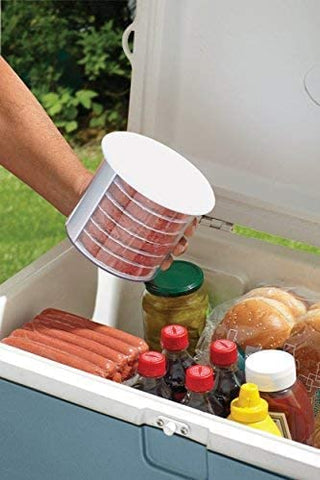 Mr. Bar-B-Q stackable plastic discs separate patties during prep