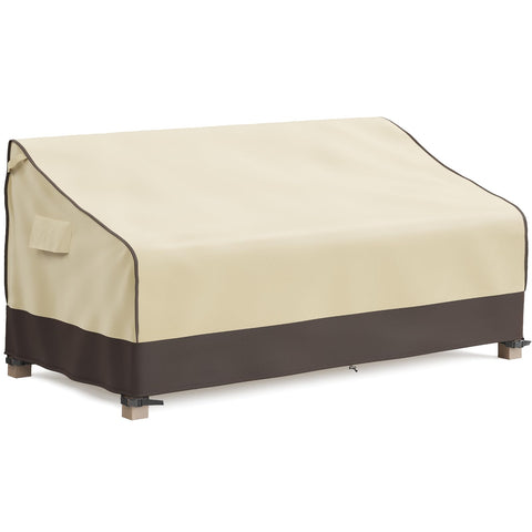 MR. COVER 3-seater waterproof couch cover shields outdoor sofa from rain and spills