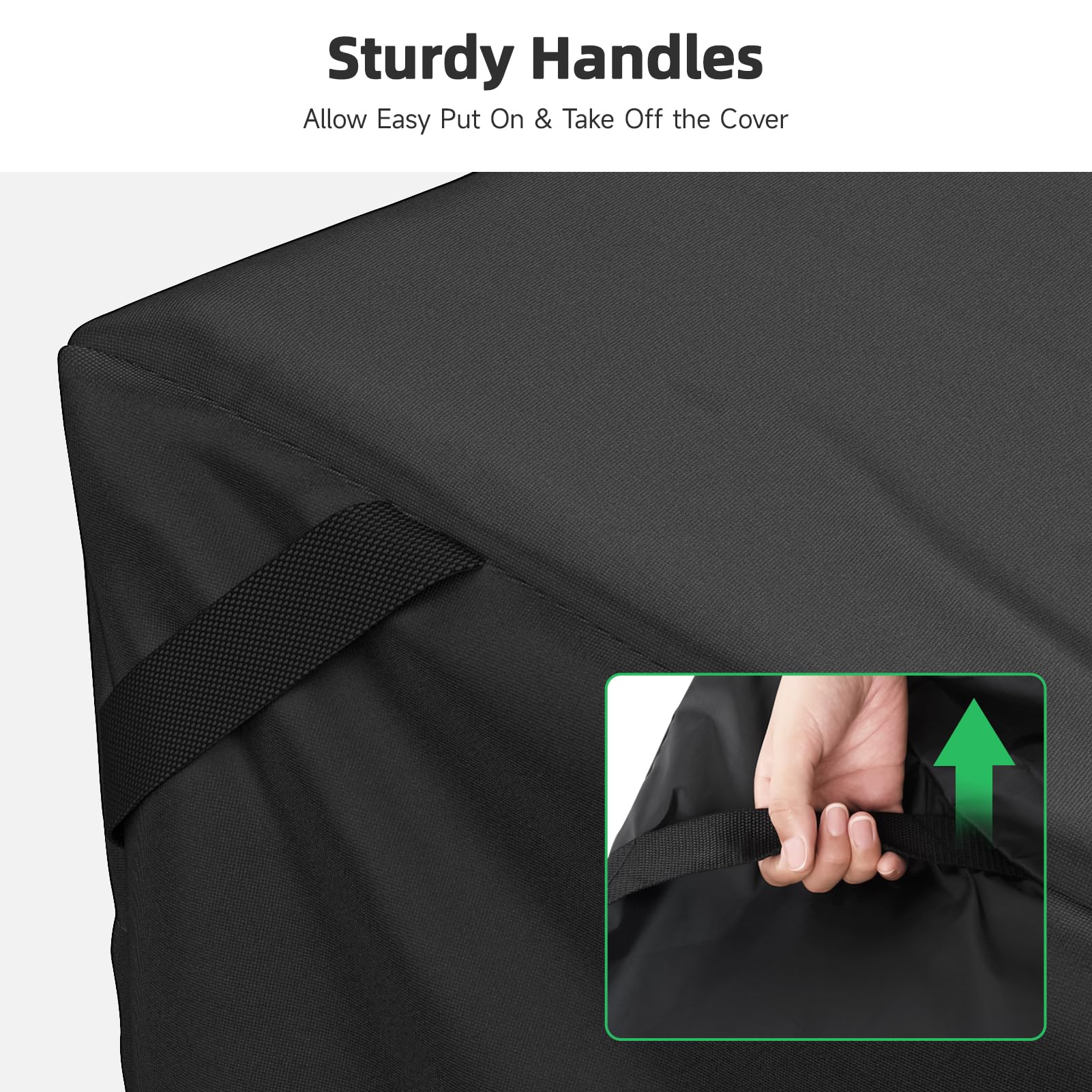 MR. COVER 88W x 40D x 35H fit ensures a snug, tailored look.