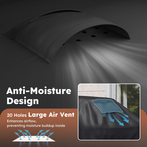 MR. COVER four-season protection keeps your Weber Spirit ready year-round.