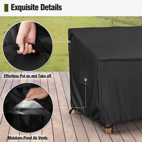 MR. COVER heavy-duty fabric resists tears and cat scratches for longevity.