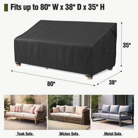 MR COVER heavy-duty polyester fabric resists tears for durable outdoor use.