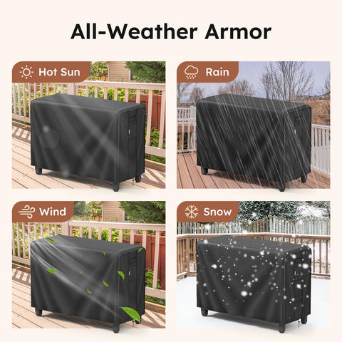 MR. COVER mesh vents promote air circulation to reduce moisture.