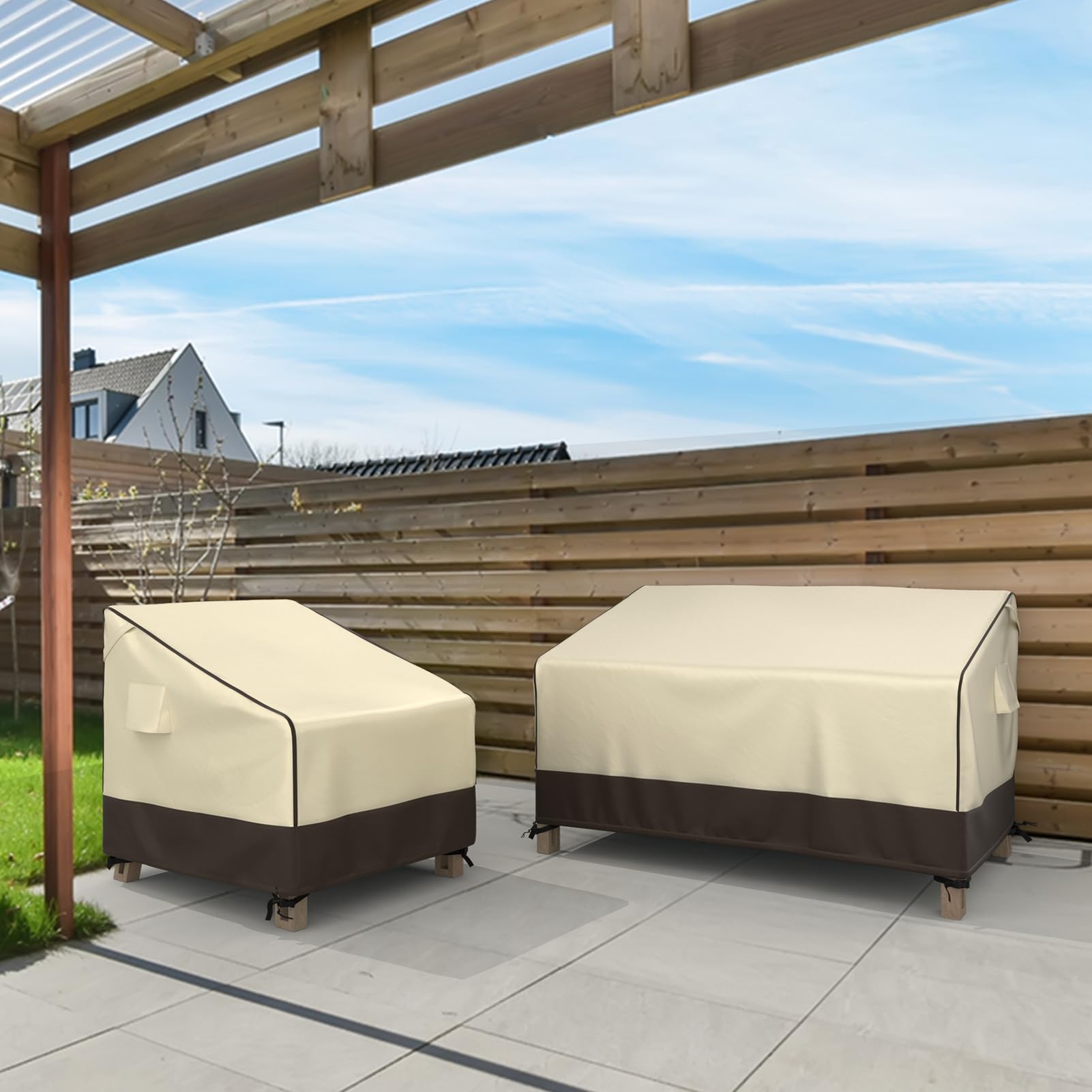 MR. COVER 2-pack patio chair cover warranty and friendly support.
