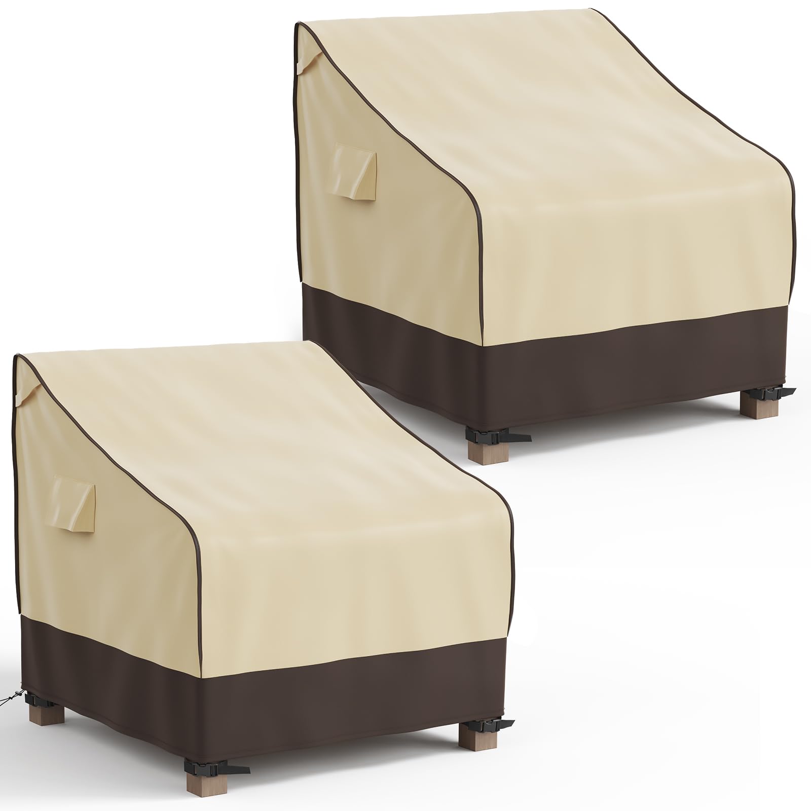 MR. COVER patio chair cover waterproof protection for rocking chairs.