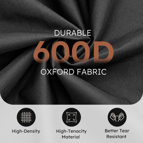 MR. COVER side handles enable easy removal and fitting.