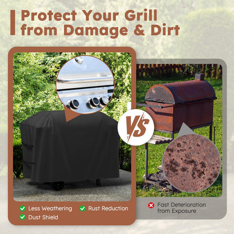 MR. COVER durable construction for Weber Spirit year-round protection
