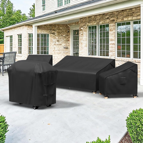 MR. COVER stain-resistant surface keeps Weber Spirit clean