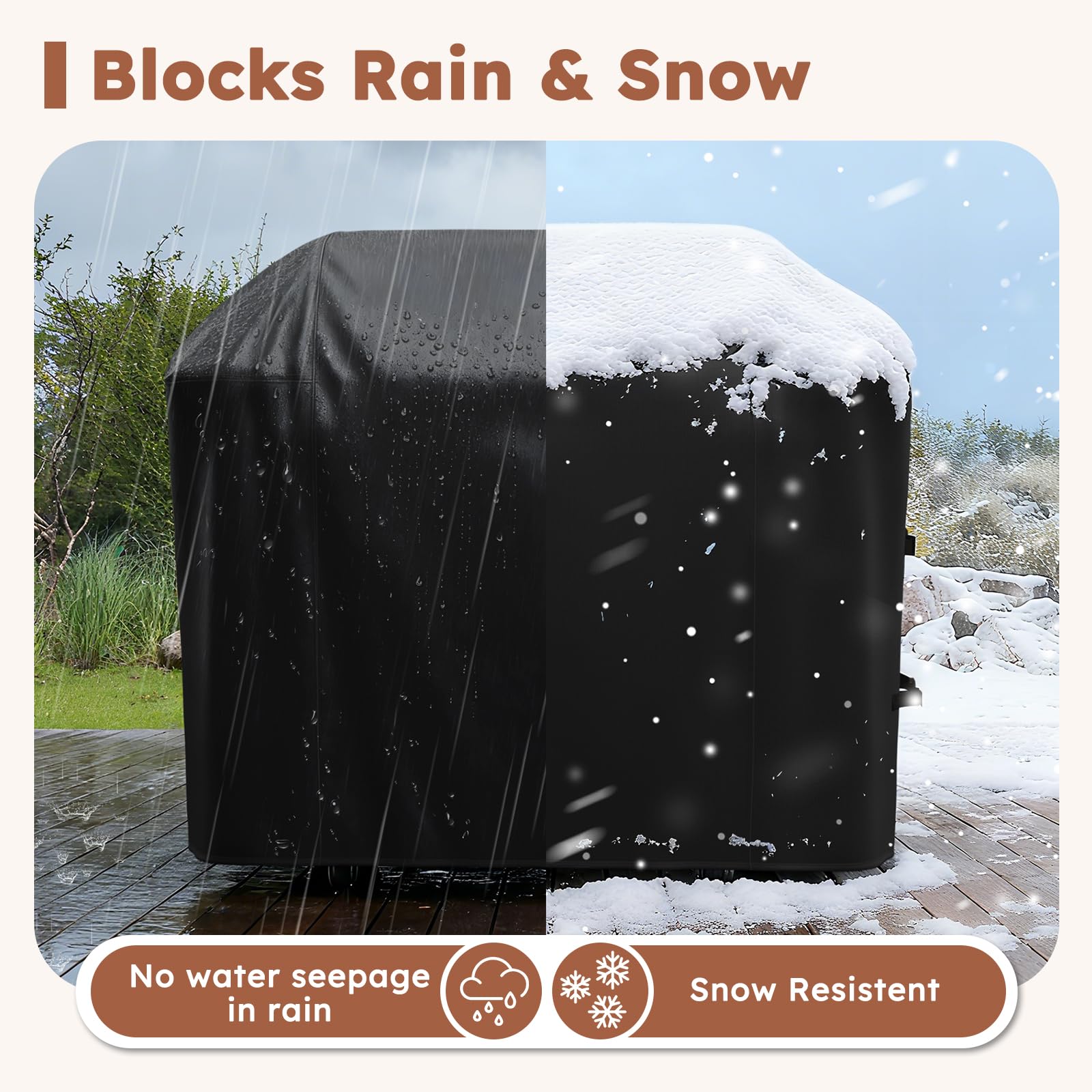 MR. COVER waterproof and anti-UV for Weber Spirit protection
