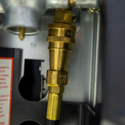 Mr. Heater Big Buddy hose brass fittings provide secure, durable connections