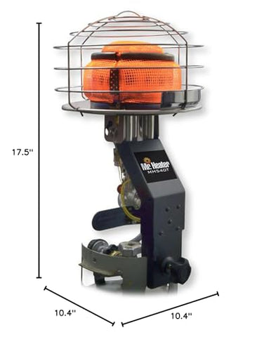 Mr. Heater outdoor use only reminder for safe operation outside.