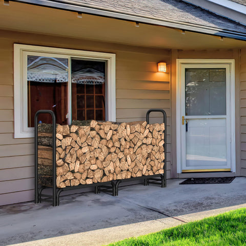 Mr IRONSTONE weather-resistant rack withstands rain and rust outdoors.