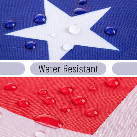 Mr. Pen flag with brass grommets enables secure pole mounting