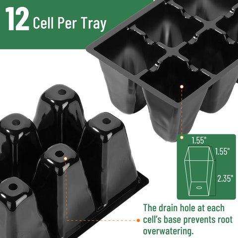 Mr. Pen tray drains excess water to prevent overwatering.