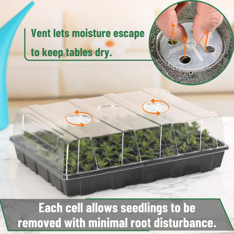 Durable, reusable plastic construction stands up to repeated use.