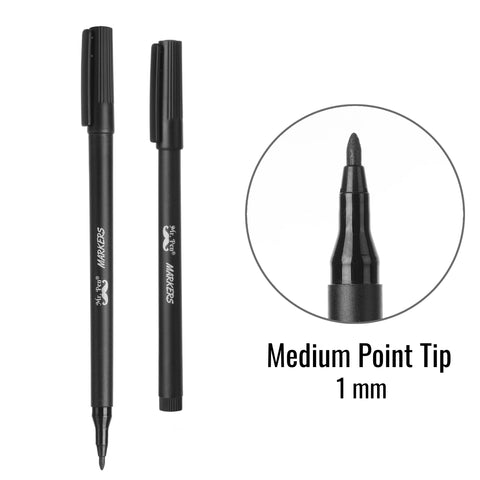 Mr. Pen garden marker in garden demonstrates waterproof outdoor use.