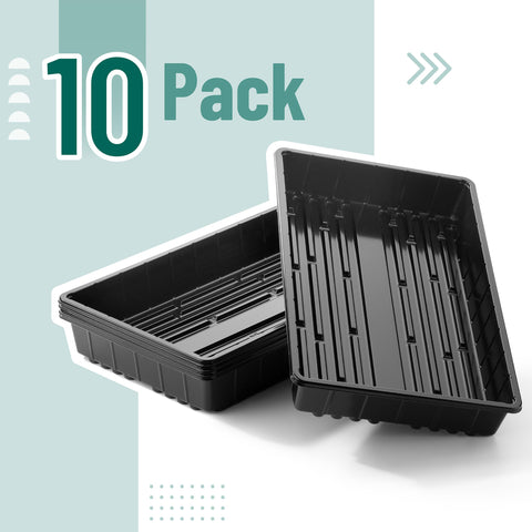 Mr. Pen trays in durable plastic suitable for repeated use and waste reduction.