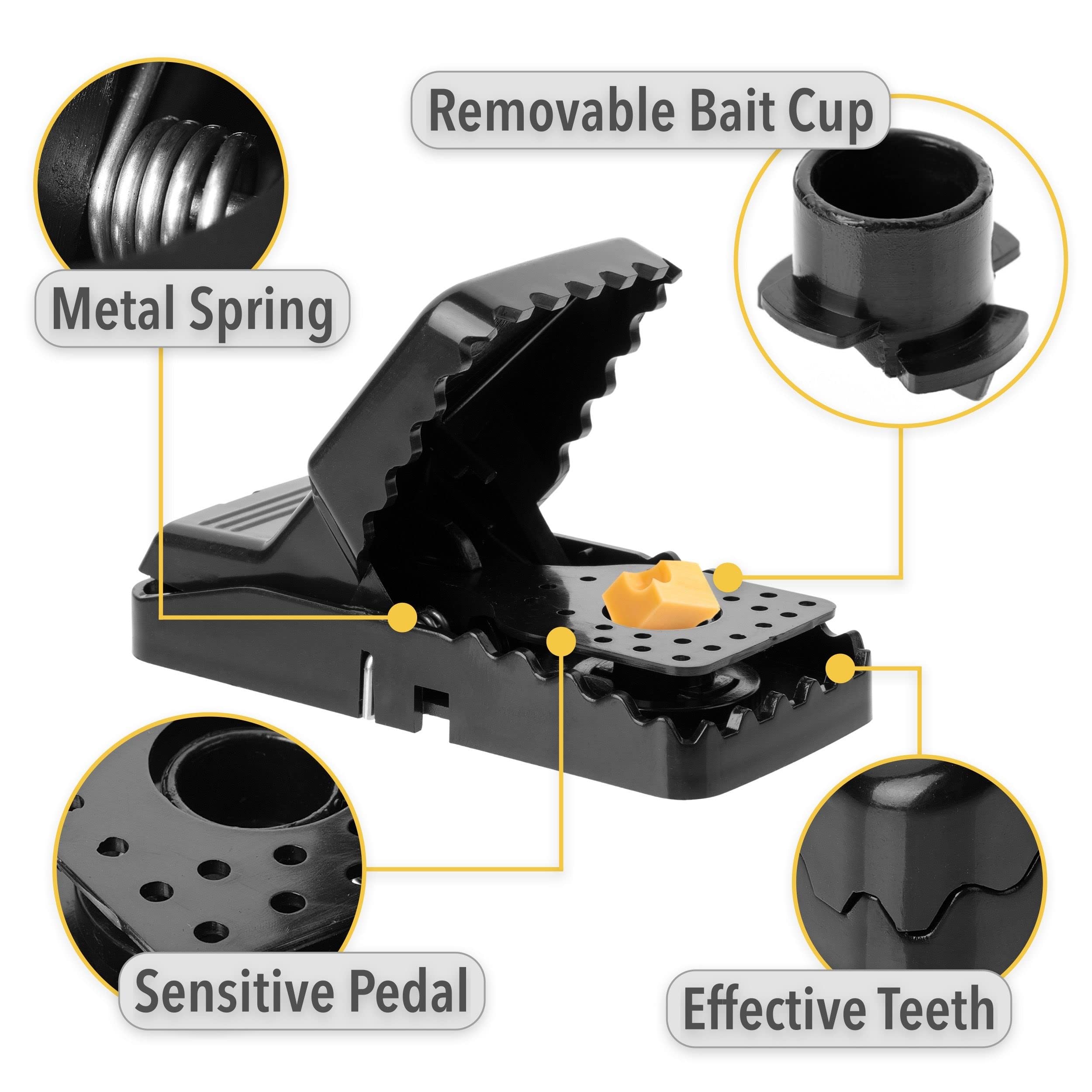 Mr. Pen mouse-trap durable materials with plastic and stainless steel