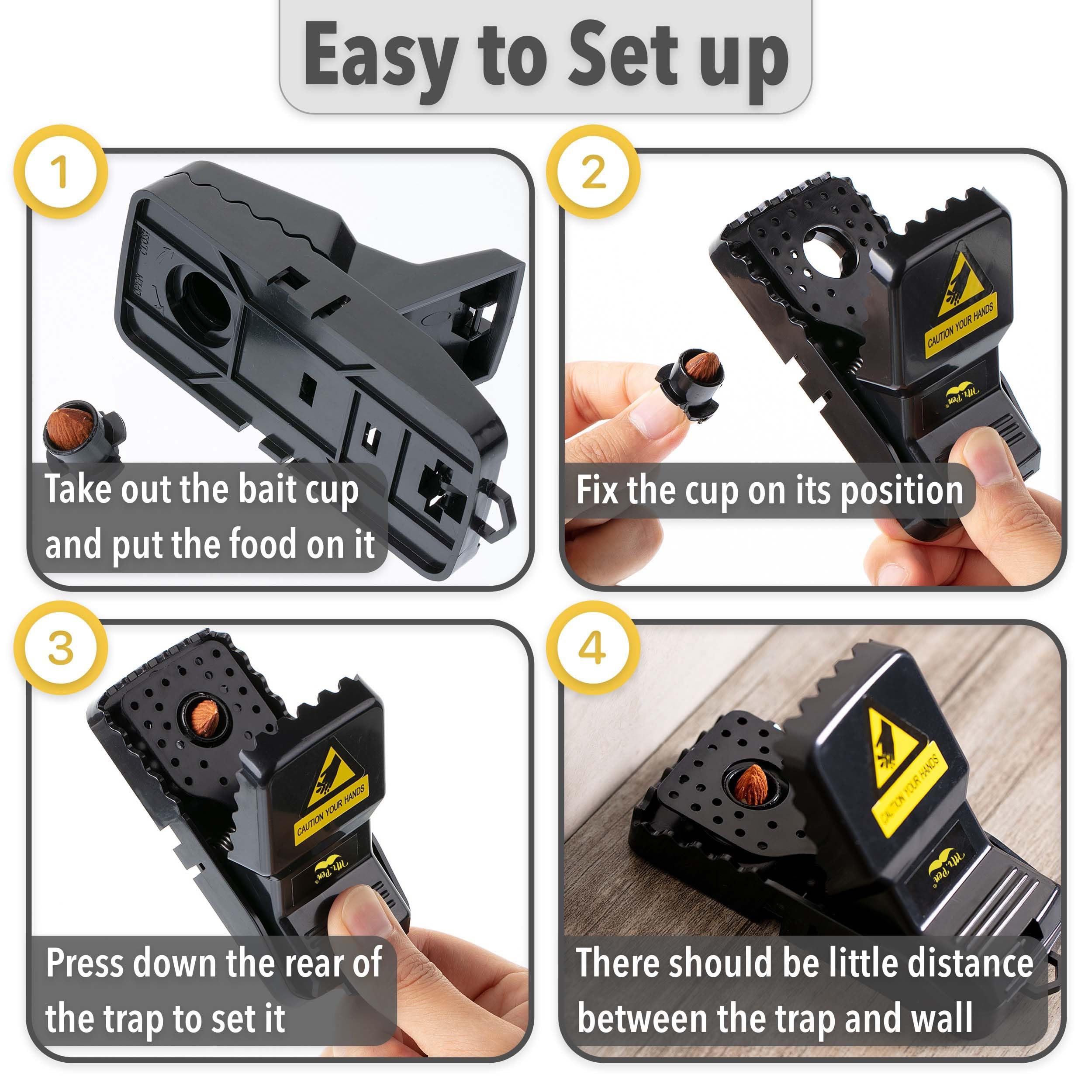 Mr. Pen mouse-trap outdoor use in garden or shed
