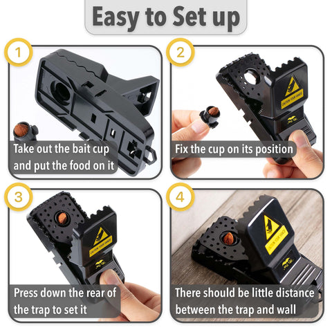 Mr. Pen mouse-trap outdoor use in garden or shed