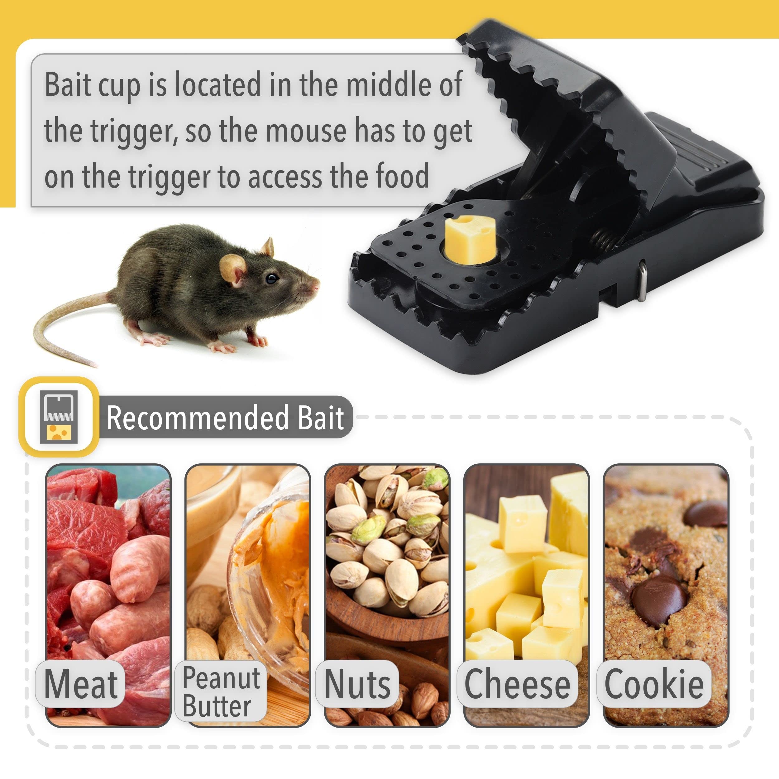 Mr. Pen mouse-trap set-ready in seconds for fast use