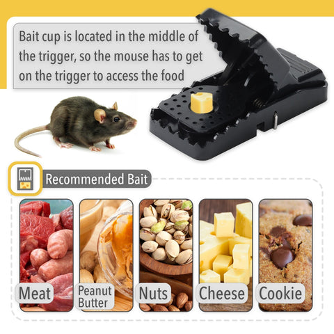 Mr. Pen mouse-trap set-ready in seconds for fast use