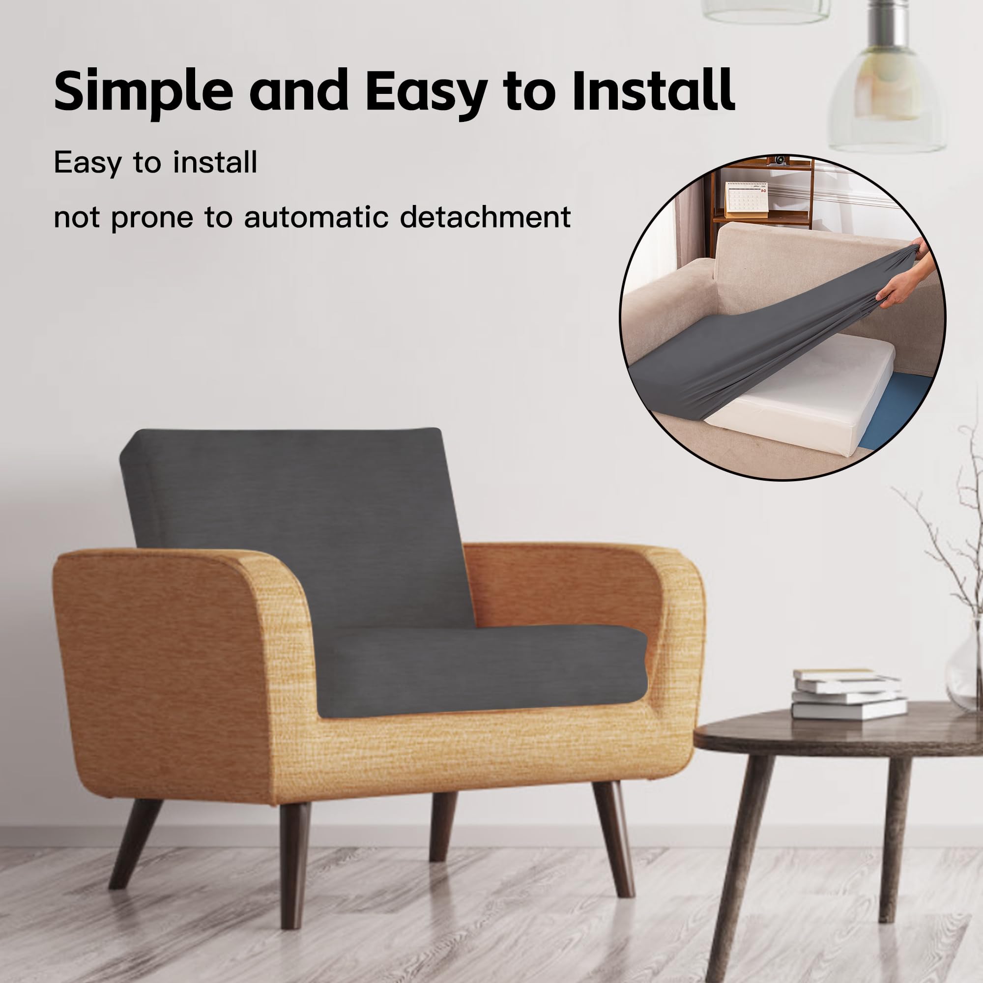 MRGSDL outdoor furniture protection using grey cushion cover on seating