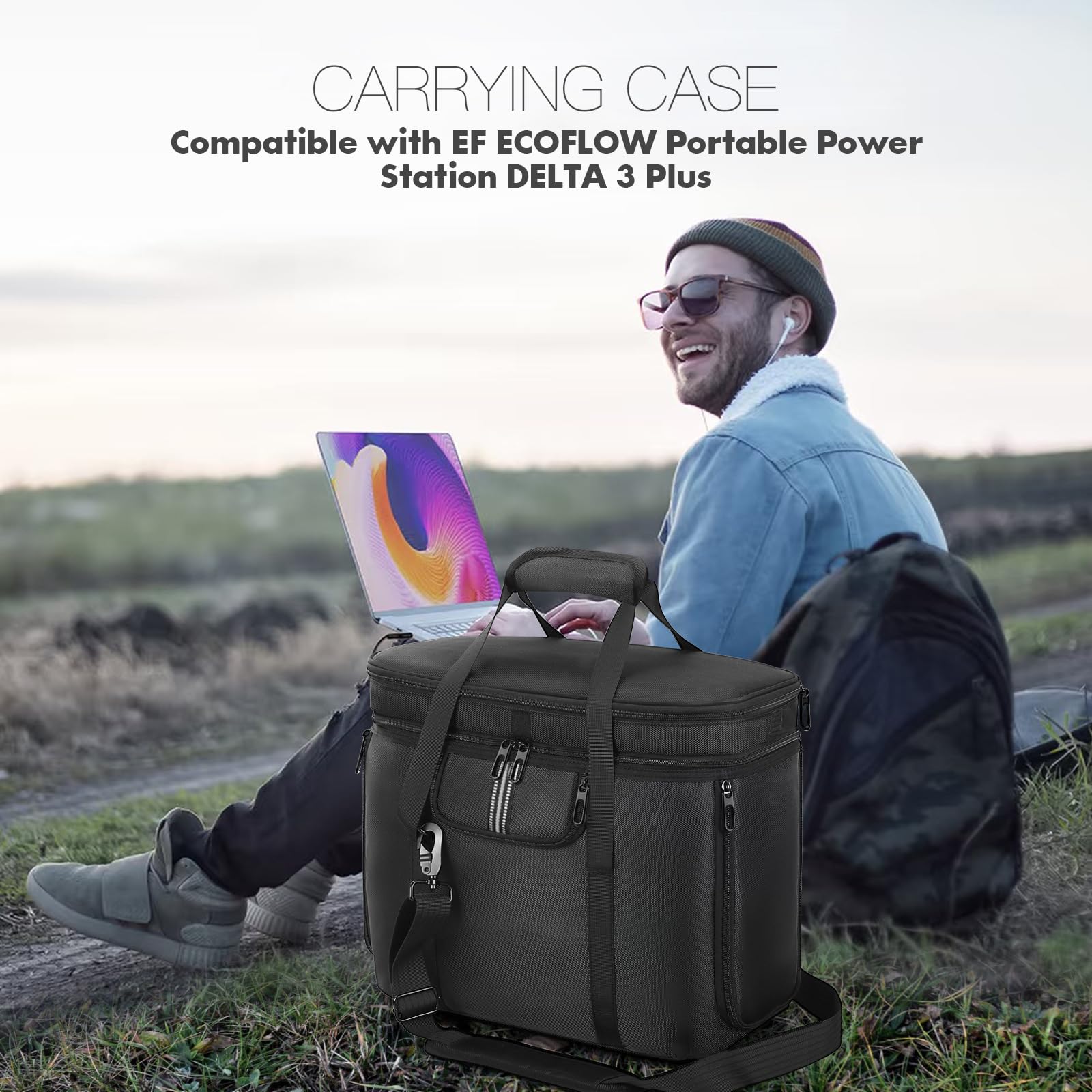 MRINCA anti-slip feet keep the case steady on varied surfaces during adventures.