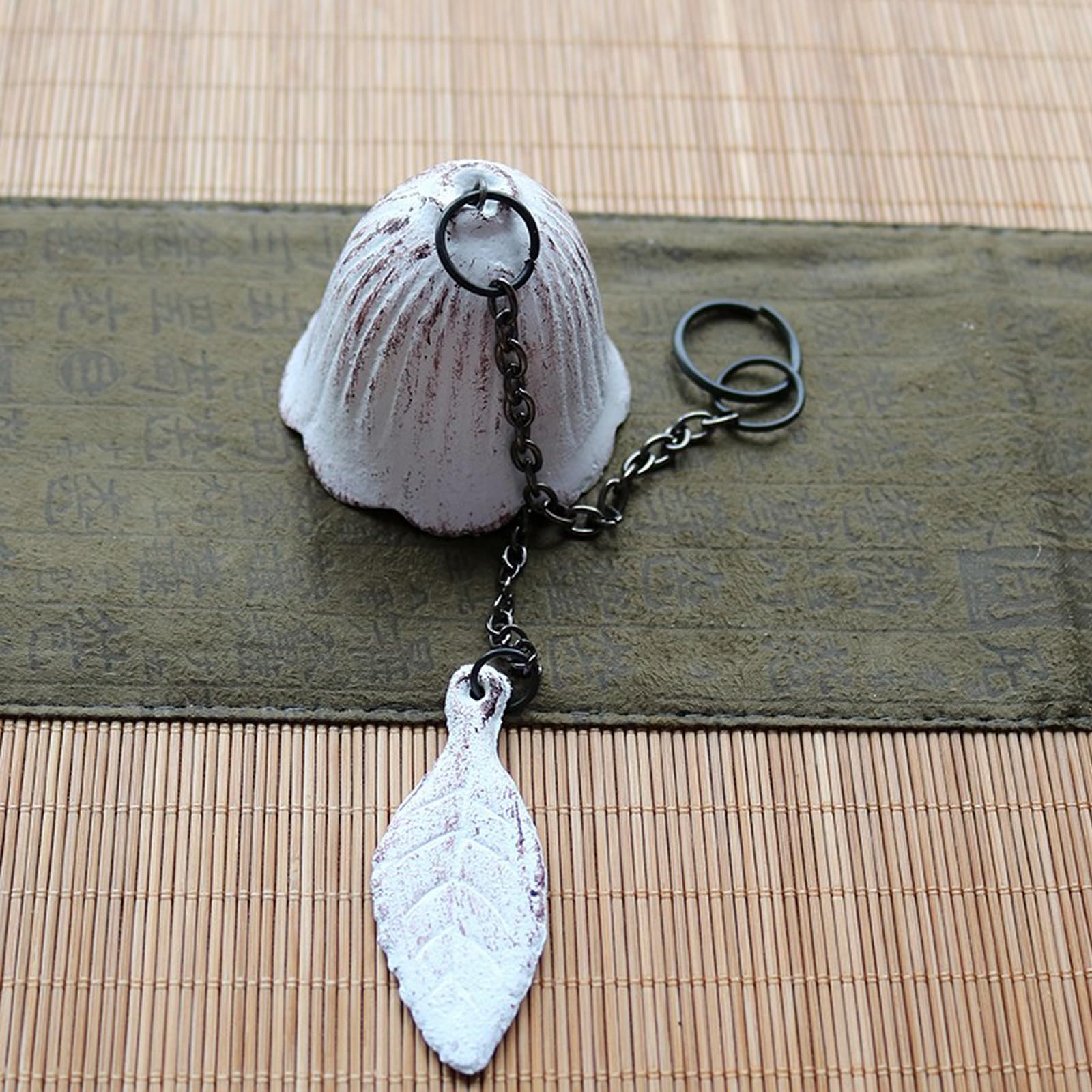 MrMrKura outdoor wind chime hanging in garden adds serene ambience