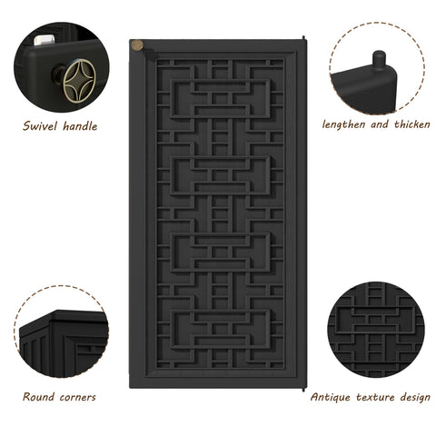 Mrosaa storage unit with easy-to-follow assembly instructions and included hardware.