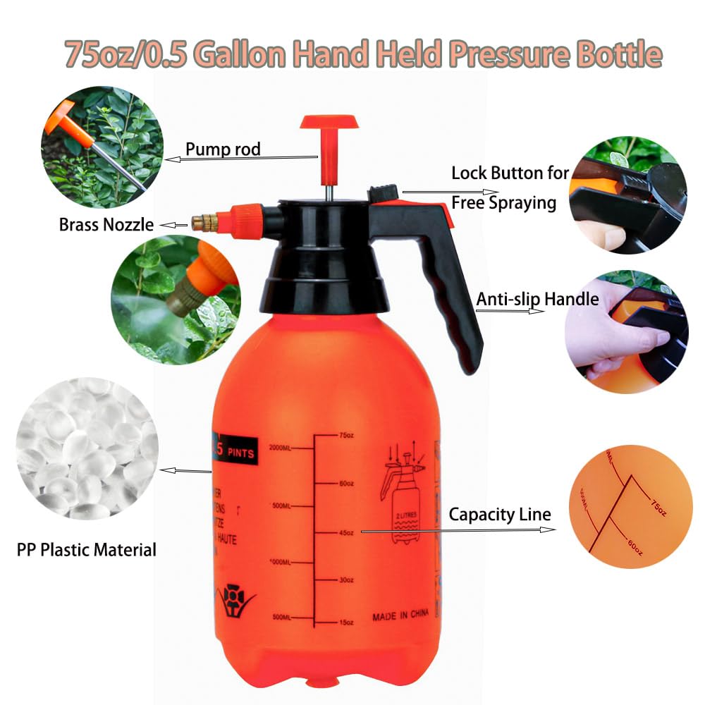 MRPAPA weed-control sprayer suitable for small gardens and lawns.
