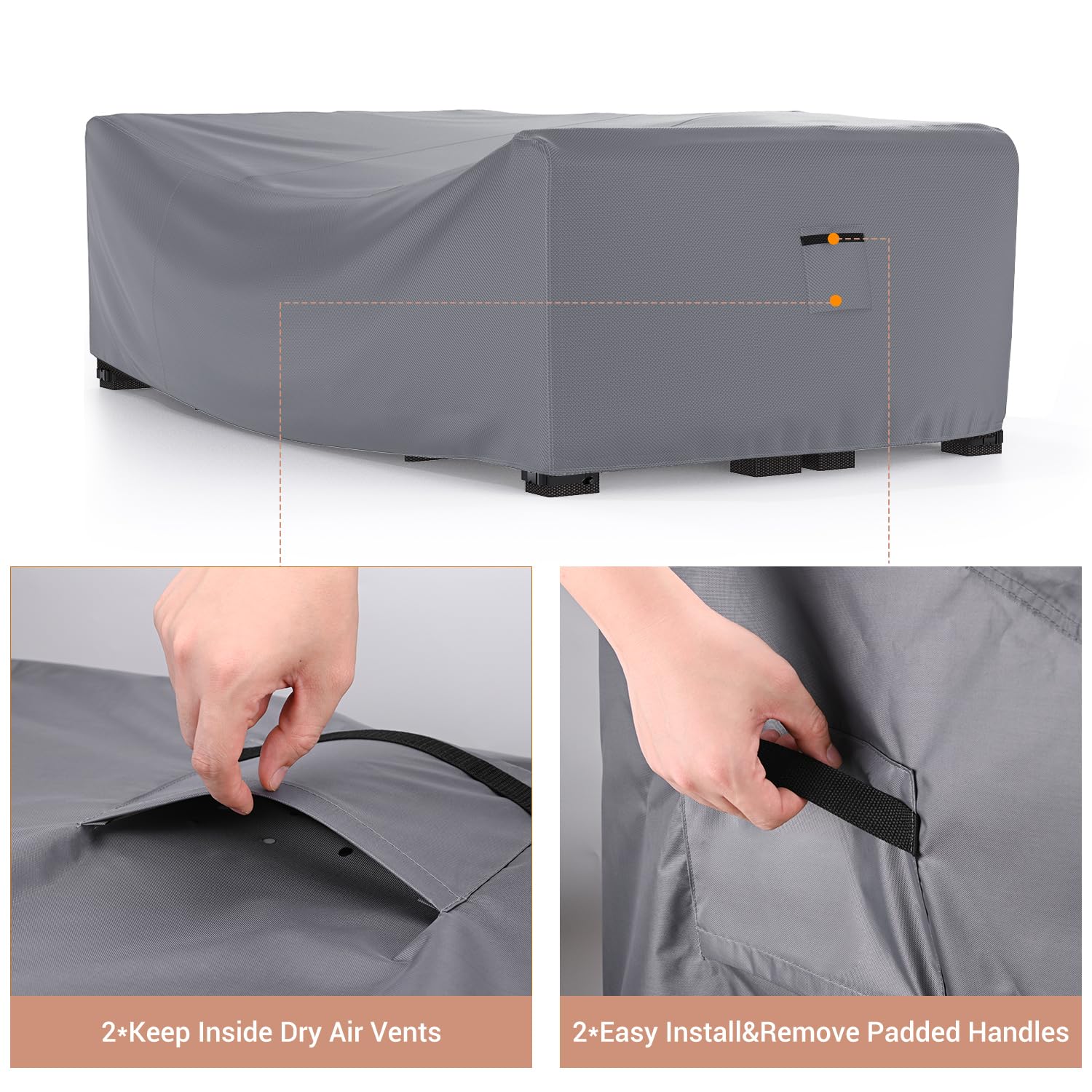 Mrrihand 420D Oxford fabric provides durable outdoor protection.