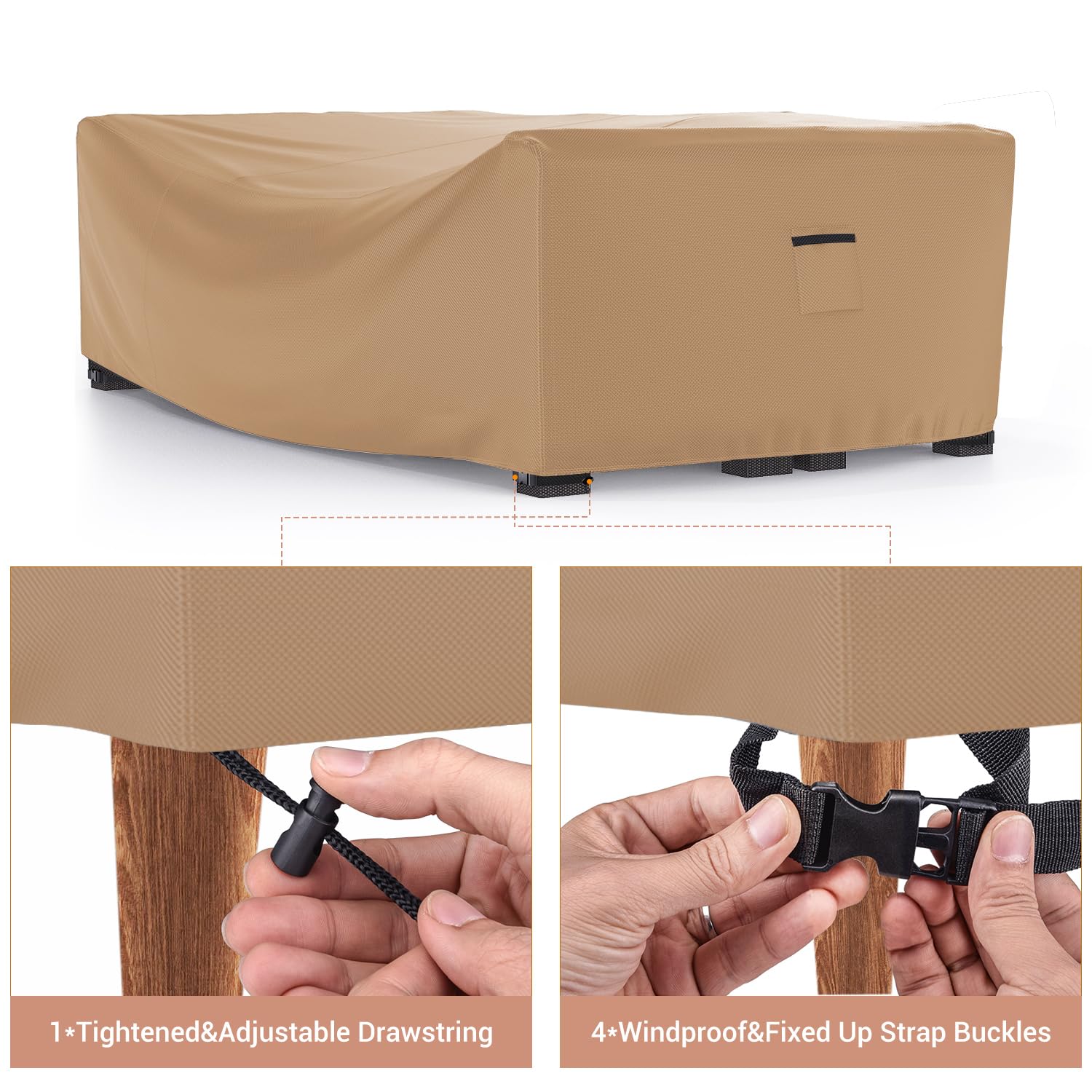 Mrrihand air vent design reduces condensation on covered furniture.