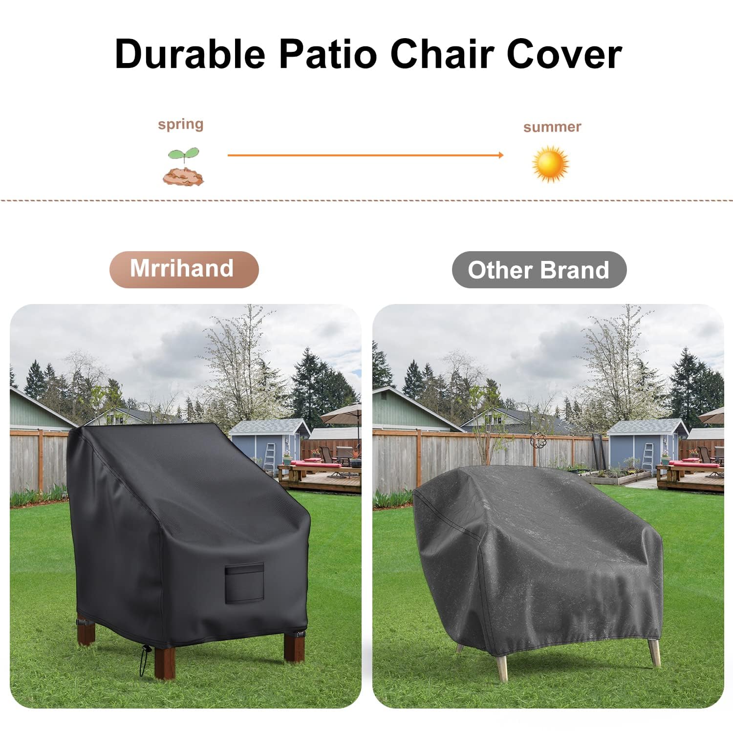Mrrihand air vent design improves airflow and reduces moisture buildup.