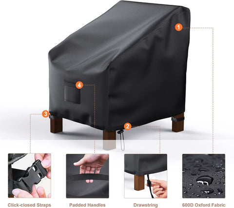 Mrrihand covers with easy-install handles and bottom straps secure snugly.