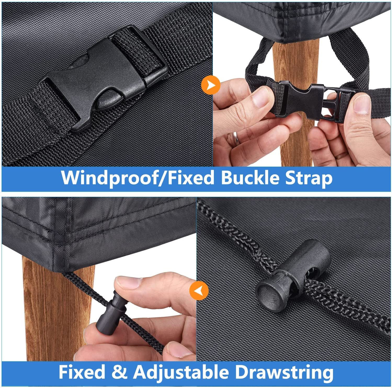 Mrrihand padded handles enable easy installation and removal for quick protection.
