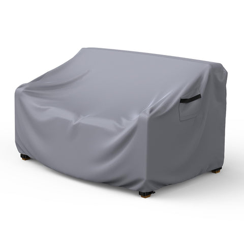 Mrrihand heavy-duty patio sofa cover 60w-34d-30h shields from rain and sun.