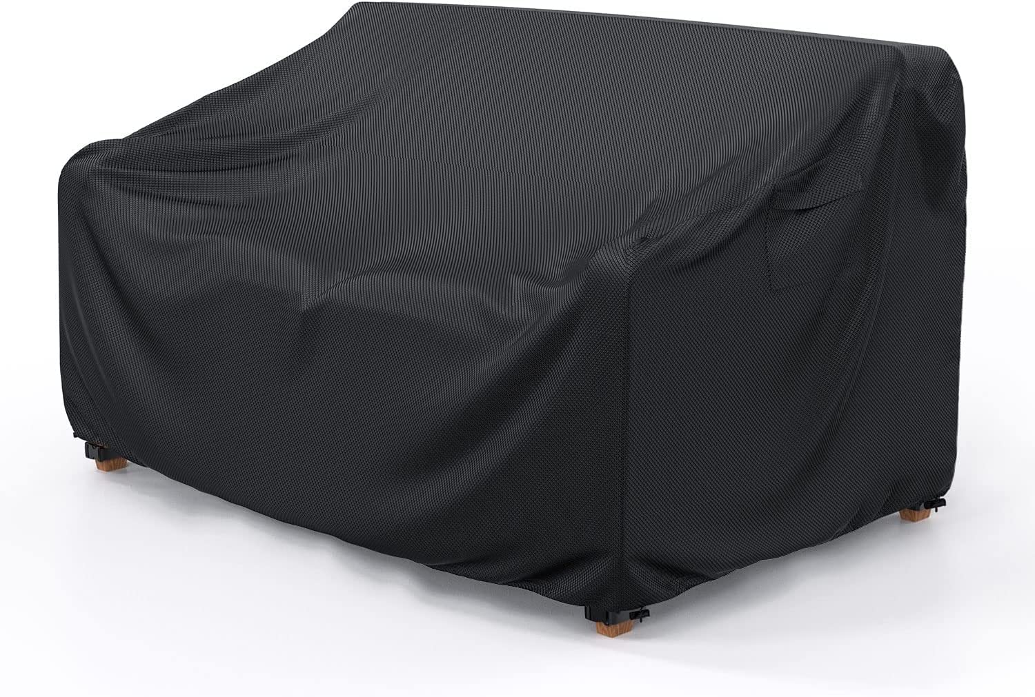 Mrrihand heavy-duty patio sofa cover protects an 85-inch three-seater from rain and dust.