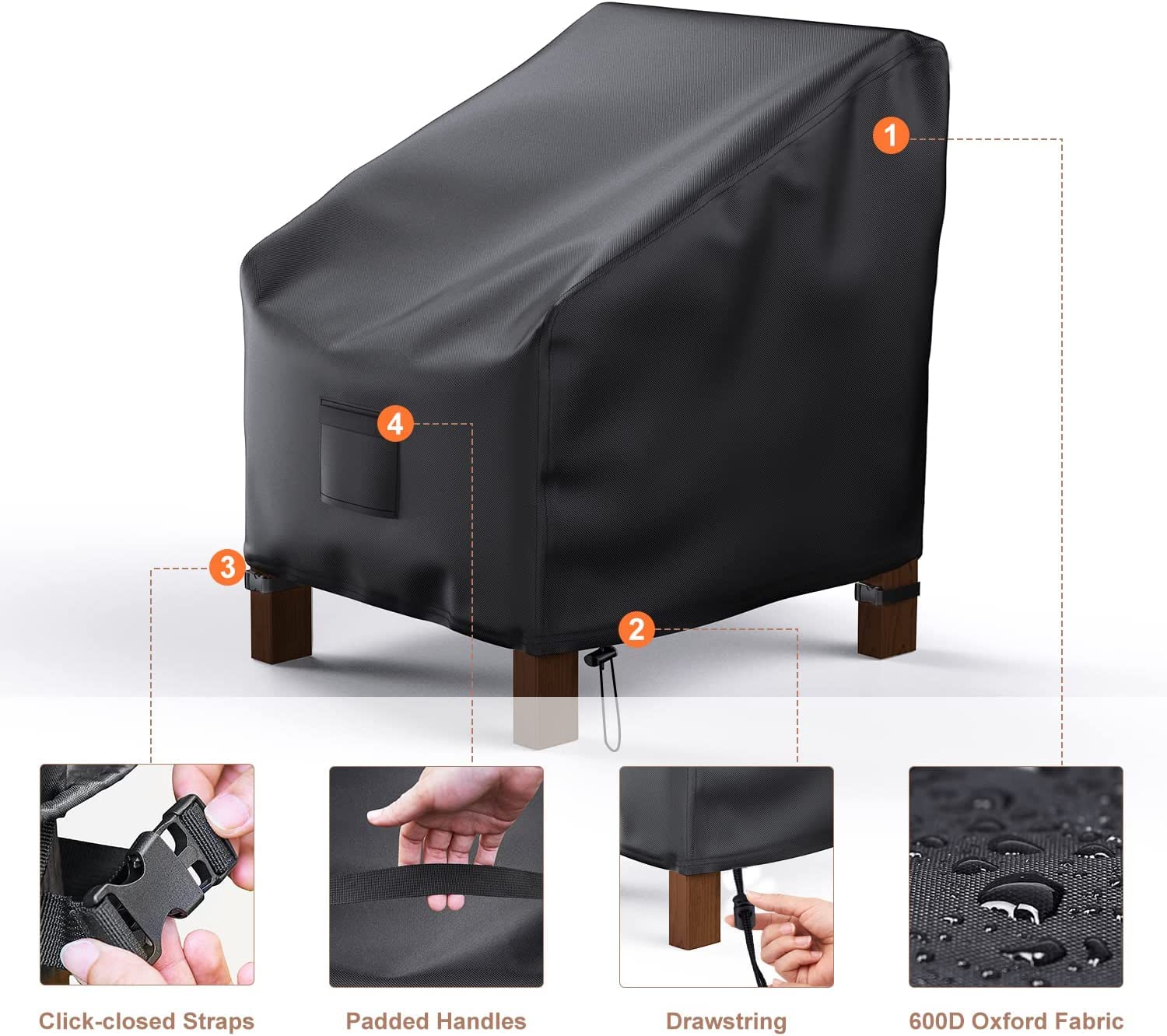 Mrrihand padded handles simplify installation and removal
