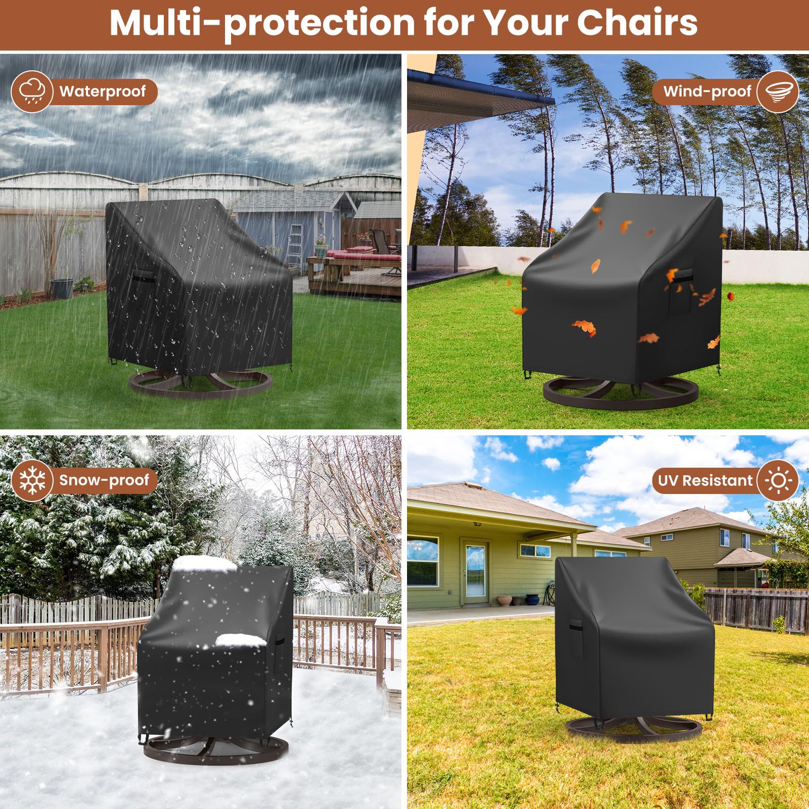 Mrrihand heavy-duty 420D Oxford fabric for outdoor use