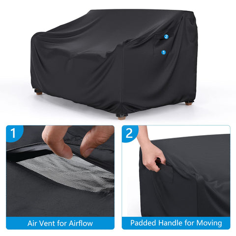 Vent design on Mrrihand cover promotes airflow and reduces moisture.