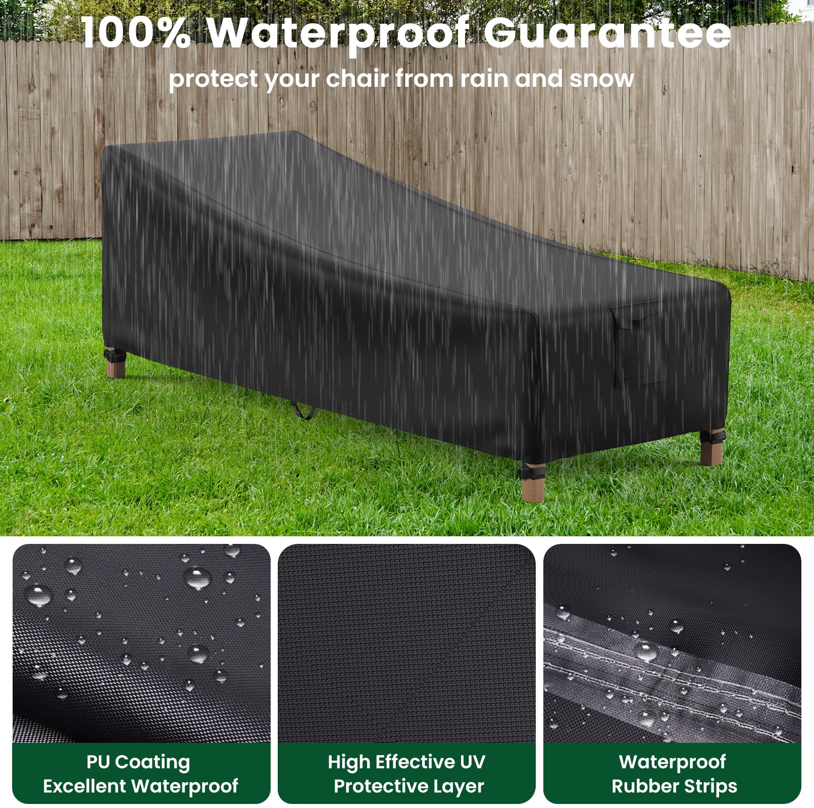 Mrrihand patio furniture cover carry handles for easy handling