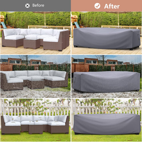 Mrrihand cover shields against rain, snow, dust, and fallen leaves.