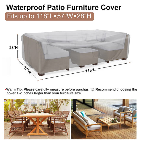 Mrrihand waterproof inner coating shields furniture from rain