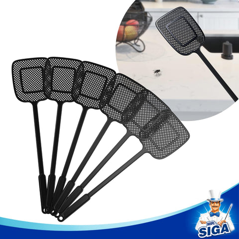 MR.SIGA durable plastic swatter head with large swatting area.