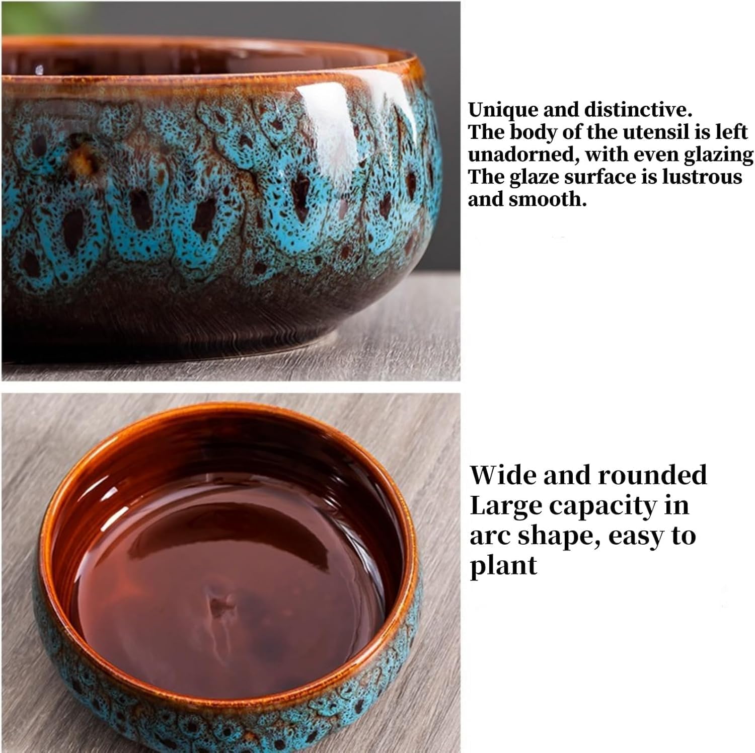 Mrxxjz hydroponic planting container supports aquatic greenery with a sleek decorative edge.