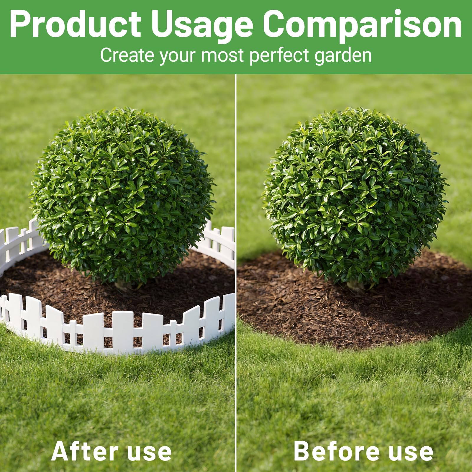 All-weather PP garden edger resists sun and rain for year-round appeal