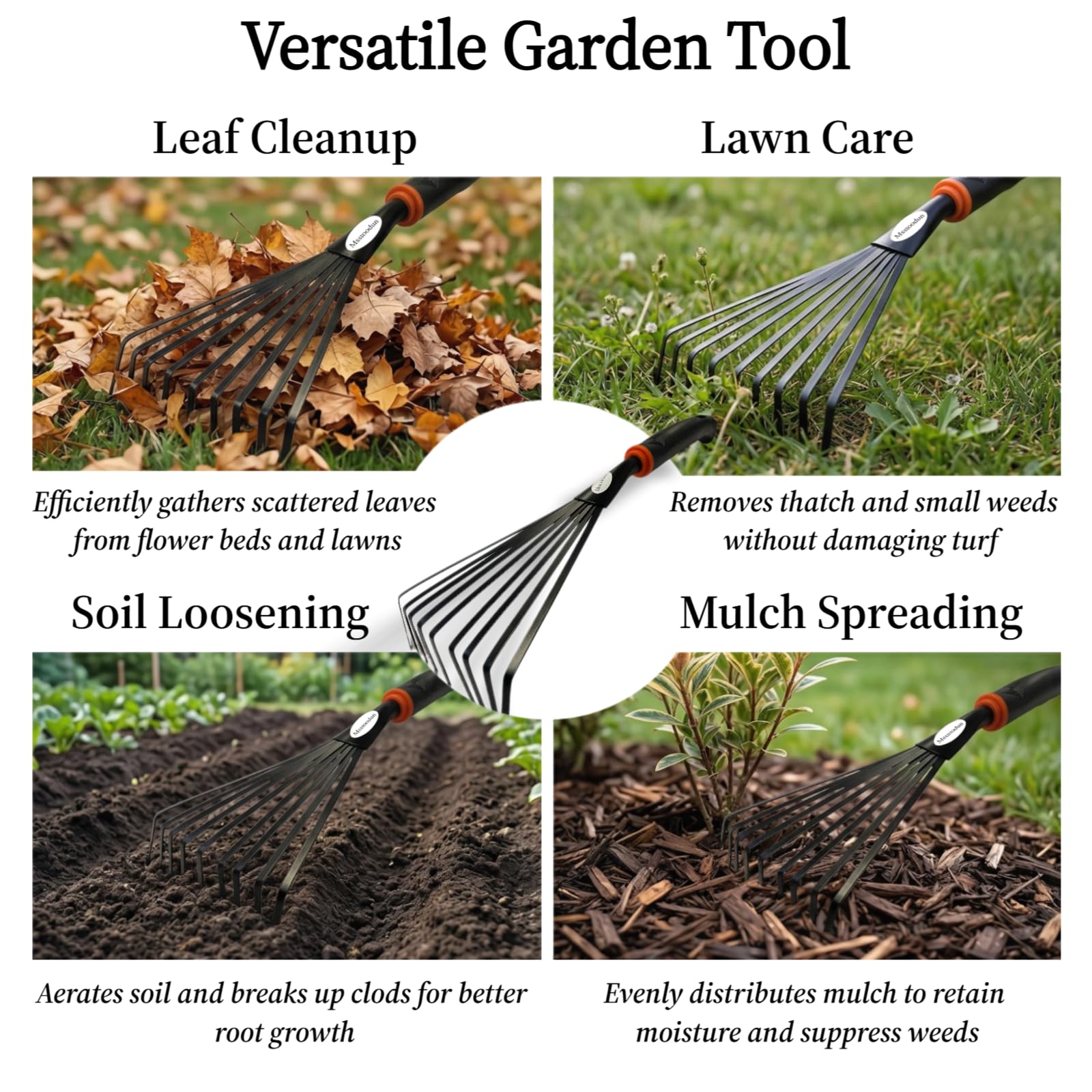 Msstoodun yard maintenance tool for versatile garden care.